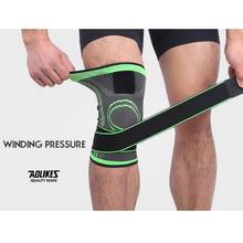 Knee Support Brace Elastic Kneepads Cross Strap Fitness Running Cycling Knee Bandage Sports Compression Knee Protector 2024 - buy cheap