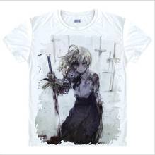 Fate grand order T Shirt Fate Apocrypha saber Cosplay Fate Stay Night Fate Zero T Shirt 2024 - buy cheap