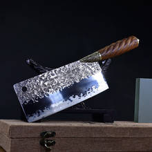 Longquan-cuchillo para picar de acero inoxidable, cuchillo afilado de alta dureza, mano fantasma, para chef, especial 2024 - compra barato