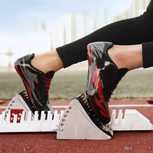 Мужские и женские спортивные кроссовки с шипами, обувь для занятий атлетикой, кроссовки для бега, унисекс, обувь для трекинга, похода, прыжков, Размеры 35-45 2024 - купить недорого