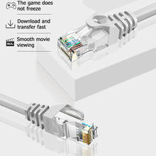 Кабель Cat6 Lan, кабель UTP RJ45, сетевой Соединительный кабель для ноутбука, ПК, Интернет-модема, маршрутизатора Cat6, кабель Ethernet, позолоченный 10 м 2024 - купить недорого