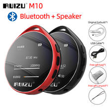 RUIZU-reproductor MP3 M10 con Bluetooth, dispositivo portátil de 8G, 16G, HIFI, música, vídeo, con altavoz incorporado, Radio FM, EBook, grabación de Audio 2024 - compra barato