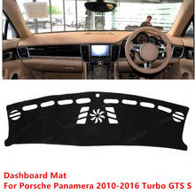 For Porsche Panamera 2010-2016 Turbo GTS S Anti-Slip Mat Sunshade Dashmat Protect Carpet Dashboard Cover Pad Accessories 2024 - buy cheap
