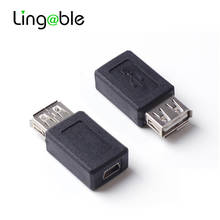 Lingable USB 2.0 Type A Female to Mini USB 5pin Female Adapter Plug Converter usb 2.0 to Mini usb connector wholesale 2024 - buy cheap