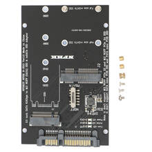 Adaptador m.2 ngff msata ssd para 2.5 ''sata 3.0, placa conversora 2 em 1 para pc e notebook 2024 - compre barato