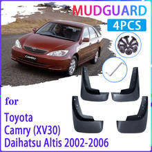 Автомобильные Брызговики для Toyota Camry 30 XV30 2002 ~ 2006 2003 2004, брызговики, брызговики, автомобильные аксессуары 2024 - купить недорого