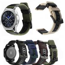 Correa de lona para Samsung Galaxy Watch S3/S4-42, pulsera para Huawei Watch GT-46/GT2-42 Huami GTS/GTS2/46mm Amazfit Neo, 22, 20mm 2024 - compra barato