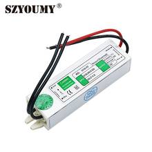 SZYOUMY-Adaptador de transformador de fuente de alimentación, controlador Led, 10W, impermeable IP67, 100-240v AC a 12V DC para tira de luces Led, módulo 2024 - compra barato