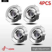 4PCS Mini LED Spotlight Adjustable Angle Living Room Ceiling Built-in Small Downlight Embedded 3W Aisle Corridor DC12V Focus 2024 - buy cheap