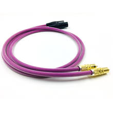 one Pair HIFI neutrik XLR to RCA Balance Cable Hi-End  2 XLR Male to 2 XLR Male Cable Balance line Cord 2024 - buy cheap