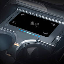 15 Вт автомобильное беспроводное зарядное устройство QI, зарядное устройство для телефона, держатель для быстрой зарядки для BMW X3 X4 G01 G02 2018 2019 2020 для iPhone 11 2024 - купить недорого