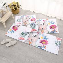 Zeegle Cartoon Long Carpet Rectangle Kitchen Rug Living Room Non Slip Foot Rug Sofa Area Rug Absorbent Hallway Floor Mat Doormat 2024 - buy cheap