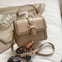 Сумка высокого качества простая женская сумка в западном стиле 2021 универсальная сумка-мессенджер на одно плечо модные квадратные сумки женская дизайнерская сумочка 2024 - купить недорого