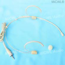 MiCWL EW800 HeadMic Headset Microphone for Sennheiser Wireless BeltPack 3.5mm Stereo Lock G2 G3 G4 System 2024 - buy cheap