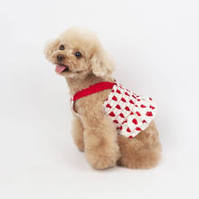 Xxs pequeno cão saia gato vestido filhote de cachorro vestidos de verão roupas para cães chihuahua yorkshire yorkie pomeranian poodle schnauzer roupas 2024 - compre barato