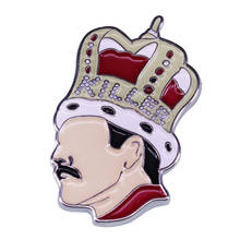 Pin esmaltado Queen Killer de Freddie Mercury, un premio al icono carismático y al tallo monocular 2024 - compra barato