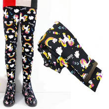 Winter Pants Children Winter Baby 2019 Thick Warm Dot Pants Kid Girl Leopard Plus Velvet Pants leggings for girls 2024 - buy cheap