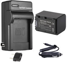 Аккумулятор + зарядное устройство для sony HDR-CX610, CX620, CX625, CX630V, CX670, CX675, CX680, CX690, CX700V, CX720V Handycam видеокамеры 2024 - купить недорого