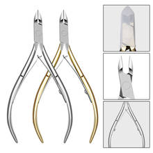 Professional Cuticle Scissor Fingernail Cuticle Nipper Trimming Stainless Steel Nail Clipper Cutter Plier Manicure Tool 2024 - buy cheap