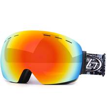 Double Layers Ski Goggles UV400 Anti-fog Big Ski Mask Glasses Snow Skiing Eyewear Men Women Snowboard Goggles Outdoor Sports 2024 - buy cheap