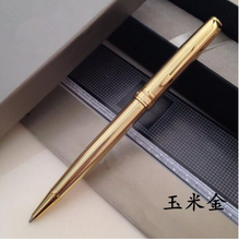 STOHOLEE Free Shipping Executive Ballpoint Pen Office School Suppliers Metal Gold Silver Stationery Refill 0.7mm Pens of Writing 2024 - buy cheap