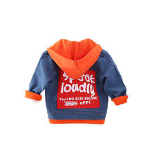 New Spring Autumn Children Fashion Clothes Baby Boys Girls Casual Hooded Jacket Kids Infant Clothing Toddler Letter Tracksuit 2024 - buy cheap