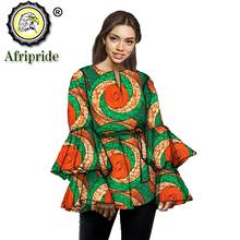Africano roupas para mulheres ancara imprimir casacos plus size casual outwear manga comprida cintura alta trench bazin riche s2124003 2024 - compre barato