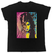 Camiseta de Amy Winehouse para hombre y mujer, camisa con personalidad de alta calidad, estilo occidental, Legend Pop, celebridad, Rock 2024 - compra barato