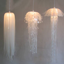 Lámpara colgante de Medusa de Pvc para sala de estar, iluminación moderna para restaurante, dormitorio, Bar, cama, luminaria colgante 2024 - compra barato