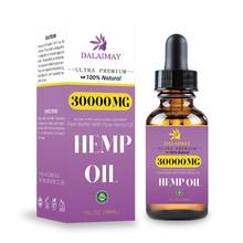10000mg Pure Hemp Seeds Essential Oil Drop Anti-anxiety Reduce Pressure Pain Relief Body Massage Essential Oil Improve Sleeping 2024 - buy cheap