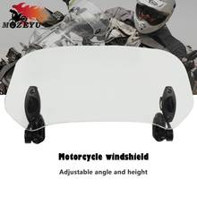 Deflector de viento de extensión ajustable de motocicleta para 1290 SupeR AdventuRe 1190 AdventuRe R DL250 v-strom DL650 1000 2024 - compra barato