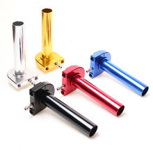 Motorcycle Modified Universal 7/8" CNC Aluminum Handlebar Quick Action Throttle Twist Grips For Pit Dirt Bike 2024 - buy cheap