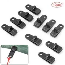 10pcs Plastic Tent Fixing Clip Clamp Awning Tool Clips Tarp Survival Camping Reusable Tie Down 2024 - buy cheap