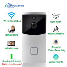 WiFi Smart Video Doorbell Camera Wireless Security Camera Door Bell Night Vision Record Two-way Audio Intercom 2024 - buy cheap