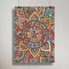 Colorful Mandala Abstract Canvas Poster Yoga Wall Art Zen Print Painting Decorative Picture Modern Living Room Decor 2024 - buy cheap