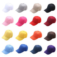 Sombrero de verano liso para niños y adolescentes, gorra de béisbol para recién nacidos, unisex 2024 - compra barato