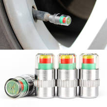 4X Car-styling Car Tire Pressure monitoring valve cap Wheel Air Cover Tight Rims For Peugeot 307 207 Renault Duster Citroen c5 2 2024 - buy cheap