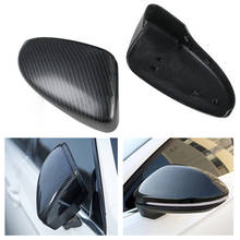 ABS Carbon fiber Rearview Mirror Cover For Volkswagen  Scirocco CC EOS Passat Beetle 2010 2011 2012 2013 2014 2015 2024 - buy cheap