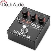 Little Bear HiFi Electric Guitar Effector 3 RAT model DIRTY/TURBO/VINTAGE Stomp Box Pedal LM308AN Guitar Amplifier 2024 - buy cheap