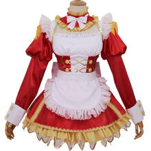 Disfraz de Anime FGO Fate Grand Order, Nero Saber, traje de sirvienta Lolita, vestido de Halloween, envío gratis, alta calidad B 2024 - compra barato