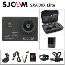 Бесплатная Доставка! Оригинальная Спортивная Экшн-камера SJCAM SJ5000X Elite WiFi 4K 24fps 2K 30fps Gyro 2024 - купить недорого