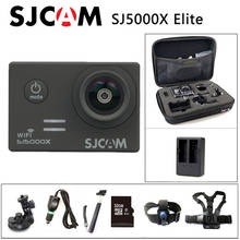 Frete grátis!! Original sjcam sj5000x elite wifi 4k 24fps 2k 30fps gyro câmera de ação esportes 2024 - compre barato