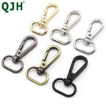 6pcs 20mm Metal Bag Strap Buckles Lobster Clasp Collar Carabiner Snap Hook Handbag DIY KeyChain Bag Part Accessories Snap Hooks 2024 - buy cheap