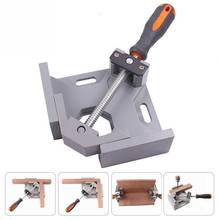 EASY-Aluminum Single Handle 90 Degree Right Angle Clamp Angle Clamp Woodworking Frame Clip Right Angle Folder Tool 2024 - buy cheap