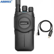 ABBREE AR-U1 Mini Walkie Talkie Ham CB Two Way Radio Portable Radio Station UHF Band 400-480MHz Radio Transceiver 2024 - buy cheap