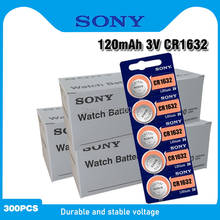Литиевые Батарейки для часов Sony cr1632, 3 в, 500 шт. 2024 - купить недорого