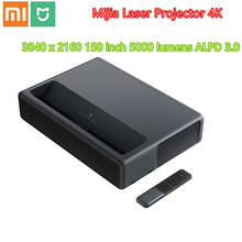 Xiaomi Mijia 4K Laser Projector 3840 x 2160 150 inch 5000 lumens TV Home Theater 2GB RAM 16GB ROM ALPD 3.0 Android 6.0 3D 2024 - buy cheap