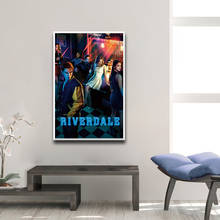 Série de tv moderna riverdale poster vintage poster imprime pintura em tela para sala estar decoração removível decalques parede 2024 - compre barato