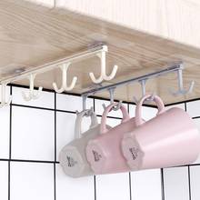 Hanging Hooks Kitchen Cabinet Cupboard Cup Storage Rack nail-free hanging wardrobe hook kitchen organizer Rack Hook 2024 - buy cheap