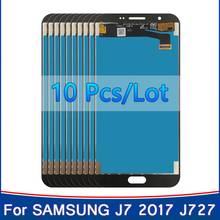 10 шт./лот 100% тест для Samsung Galaxy J7 J727 SM-J727P J727V J727A ЖК-дисплей сенсорный экран для Samsung J727 ЖК-экран 2024 - купить недорого